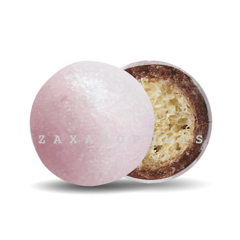 Κουφέτα Zaxaropolis - Crispy Περλέ Ροζ (0,8kg.) ≈210τμχ.