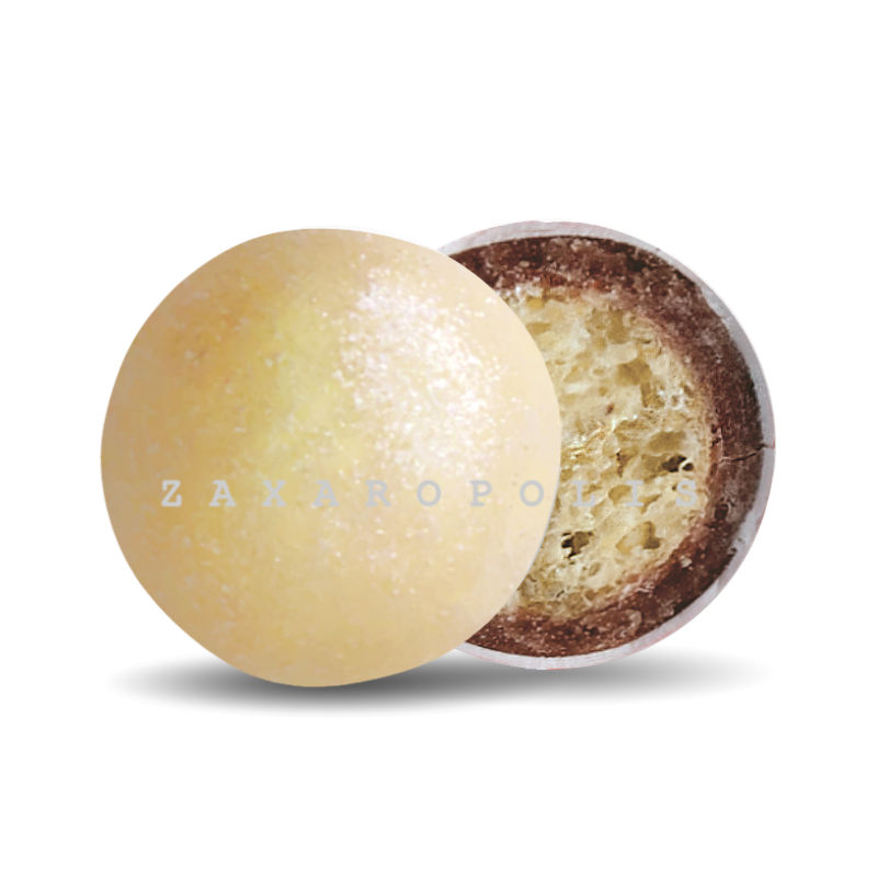 Κουφέτα Zaxaropolis - Crispy Περλέ Μπεζ (0,8kg.) ≈210τμχ.