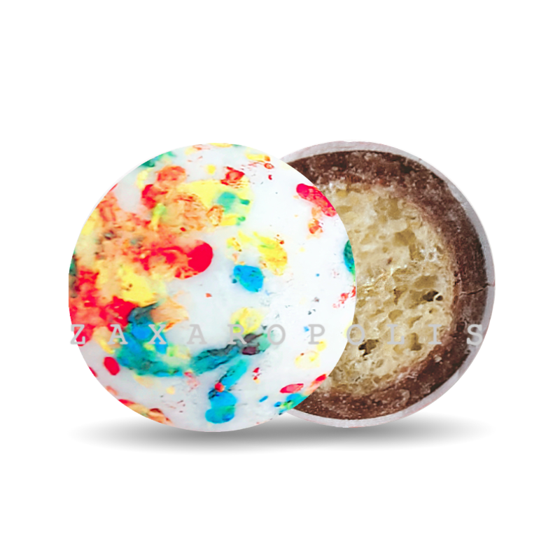 Κουφέτα Zaxaropolis - Crispy Πολύχρωμο Πιτσιλωτό (0,8kg.) ≈210τμχ.