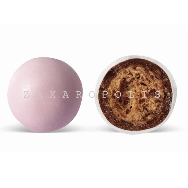 Κουφέτα Zaxaropolis - Crispy Ροζ (0,8kg.) ≈210τμχ.