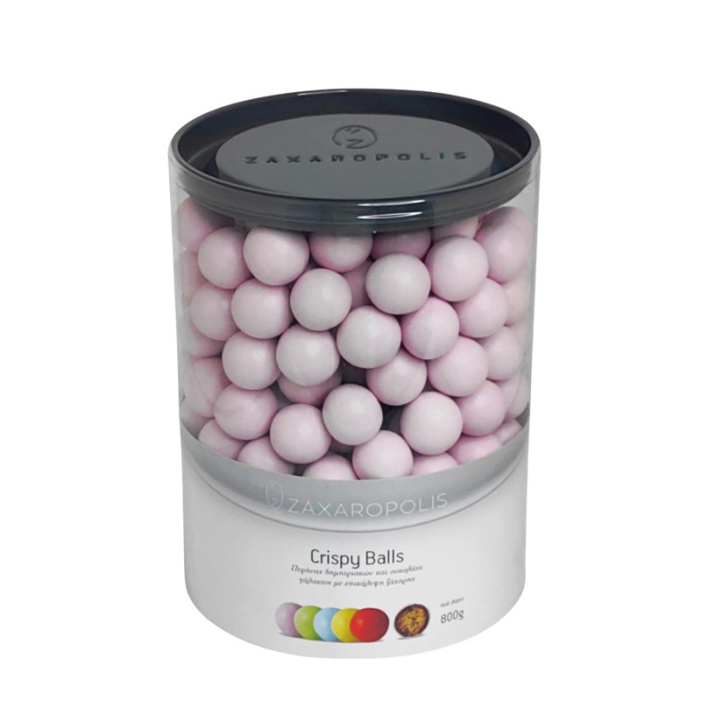 Κουφέτα Zaxaropolis - Crispy Ροζ (0,8kg.) ≈210τμχ.