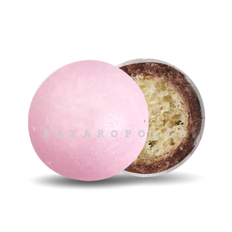 Κουφέτα Zaxaropolis - Crispy Ροζ (0,8kg.) ≈210τμχ.