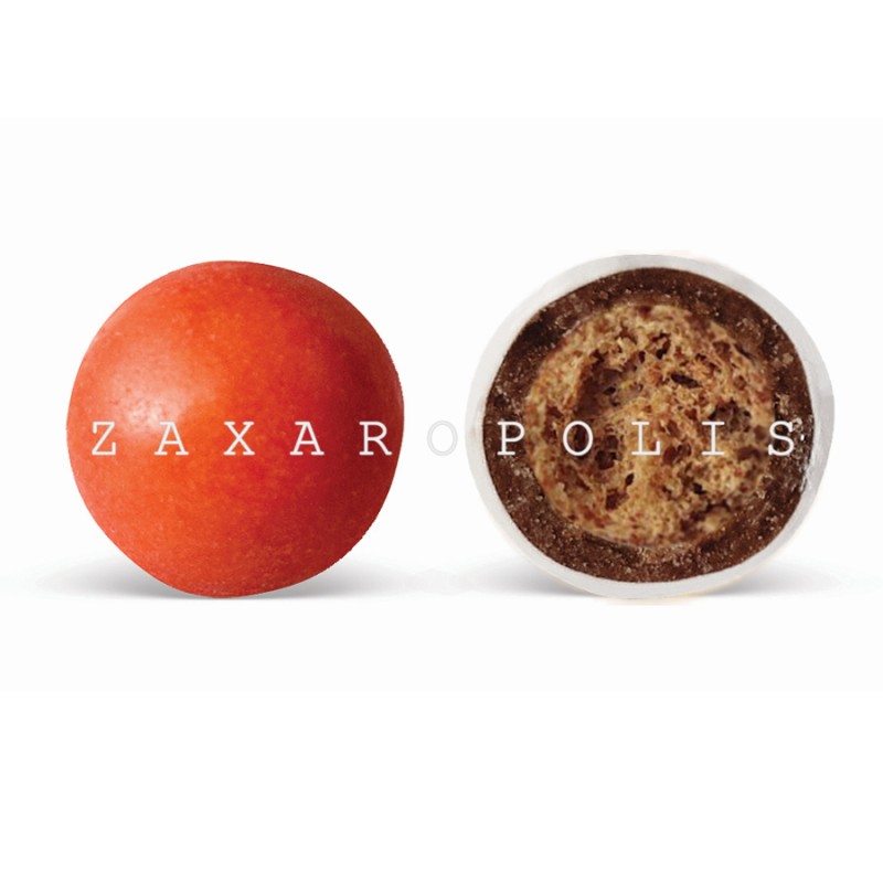 Κουφέτα Zaxaropolis - Crispy Κόκκινο (0,8kg.) ≈210τμχ.