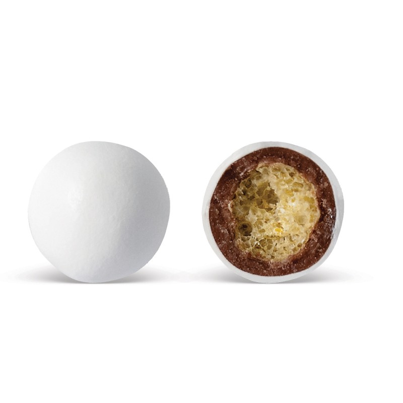 Κουφέτα Καραμάνη - Crispy Choco Balls Λευκό (0,7kg.) ≈220τμχ.