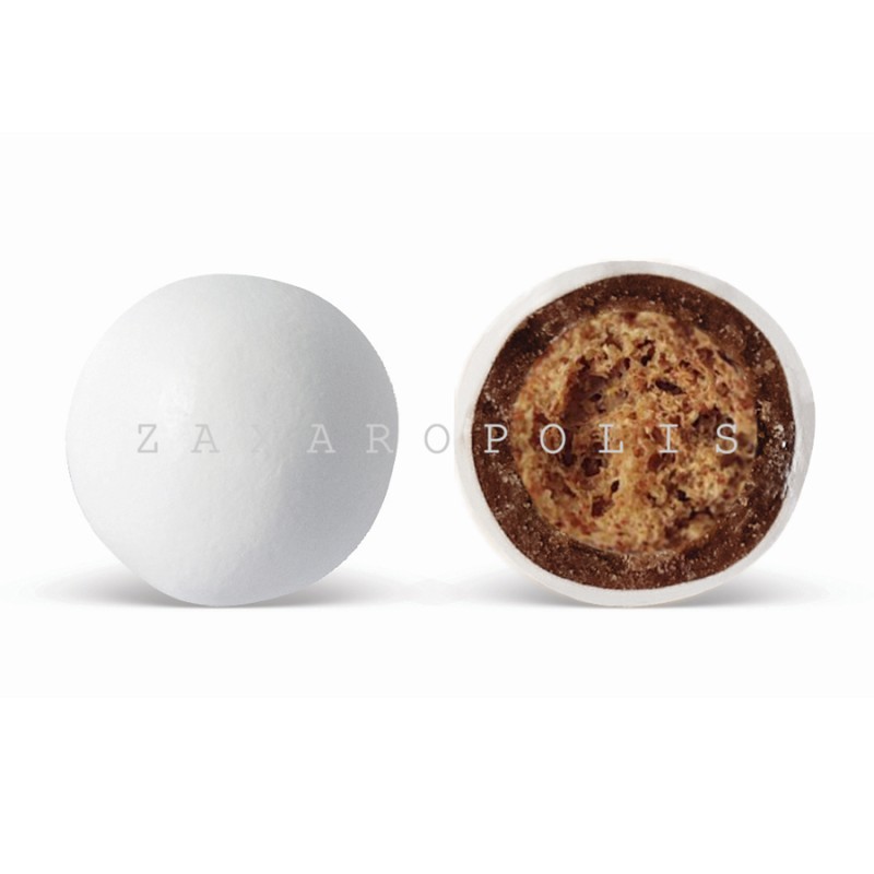 Κουφέτα Zaxaropolis - Crispy Λευκό (0,8kg.) ≈210τμχ.