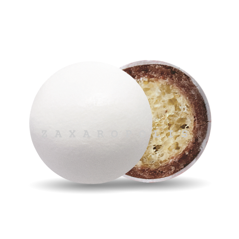 Κουφέτα Zaxaropolis - Crispy Λευκό (0,8kg.) ≈210τμχ.