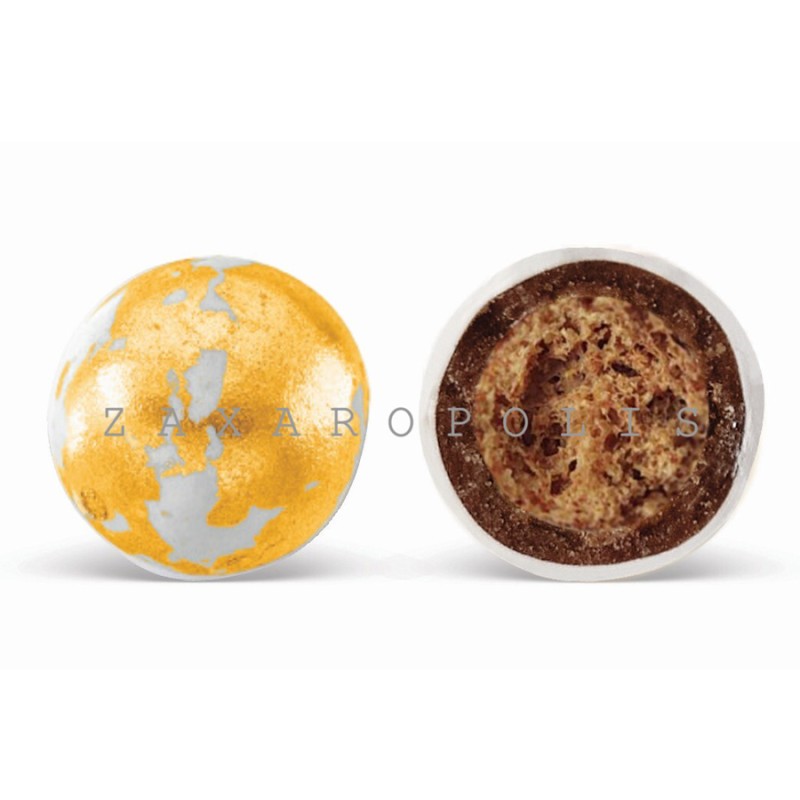 Κουφέτα Zaxaropolis - Crispy Χρυσό Πιτσιλωτό (0,8kg.) ≈210τμχ.