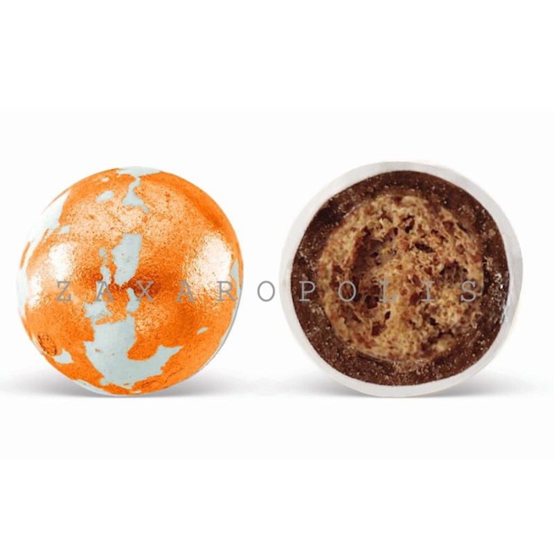 Κουφέτα Zaxaropolis - Crispy Ροζ Χρυσό Πιτσιλωτό (0,8kg.) ≈210τμχ.