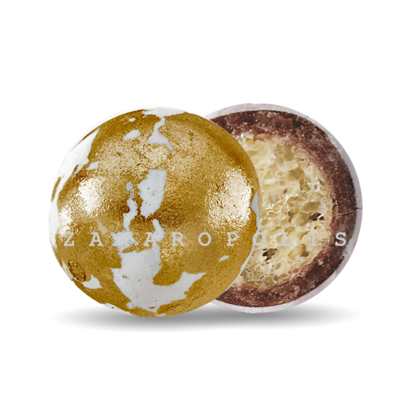 Κουφέτα Zaxaropolis - Crispy Μπρονζέ Πιτσιλωτό (0,8kg.) ≈210τμχ.