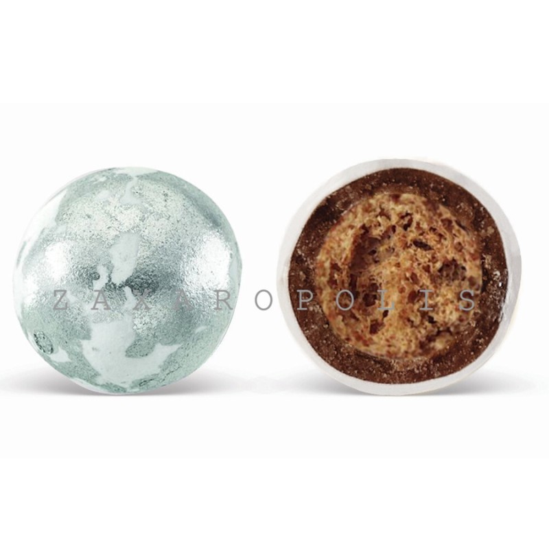 Κουφέτα Zaxaropolis - Crispy Ασημί Πιτσιλωτό (0,8kg.) ≈210τμχ.