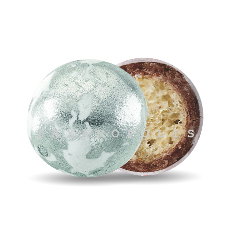 Κουφέτα Zaxaropolis - Crispy Ασημί Πιτσιλωτό (0,8kg.) ≈210τμχ.