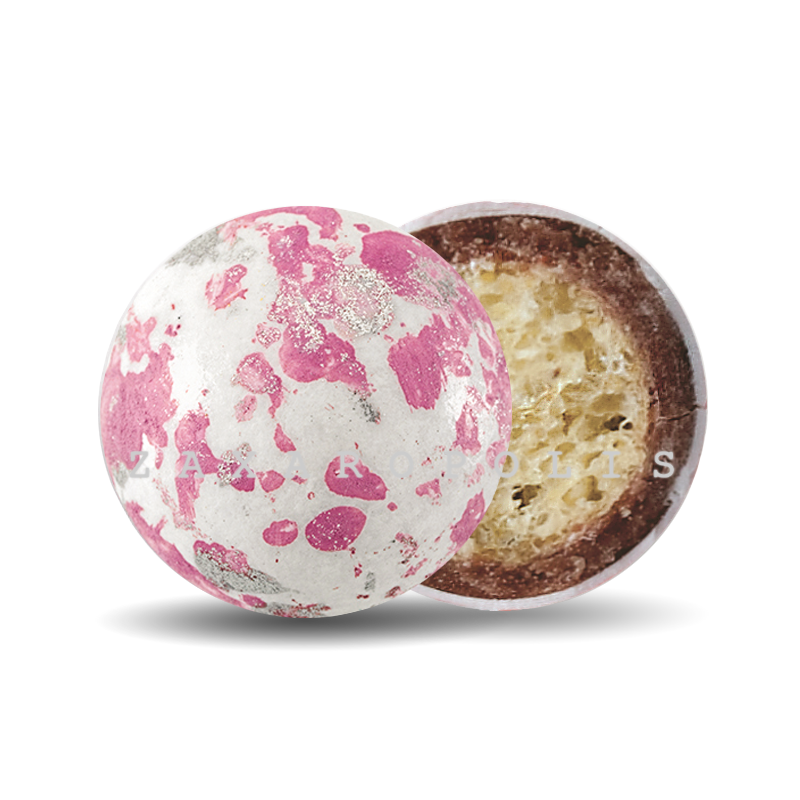 Κουφέτα Zaxaropolis - Crispy Ροζ Πιτσιλωτό (0,8kg.) ≈210τμχ.