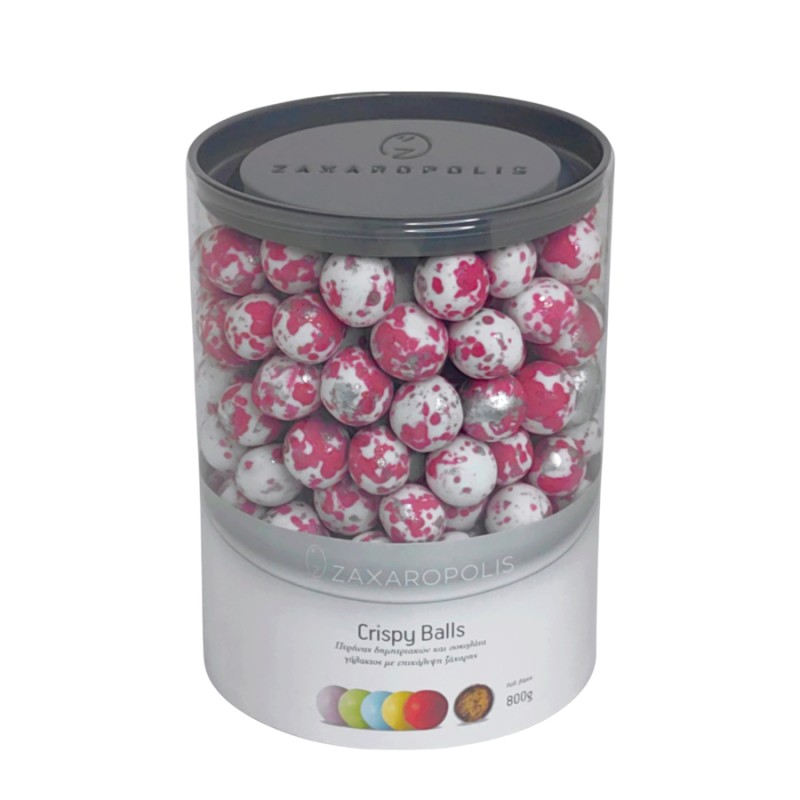 Κουφέτα Zaxaropolis - Crispy Φούξια Πιτσιλωτό (0,8kg.) ≈210τμχ.