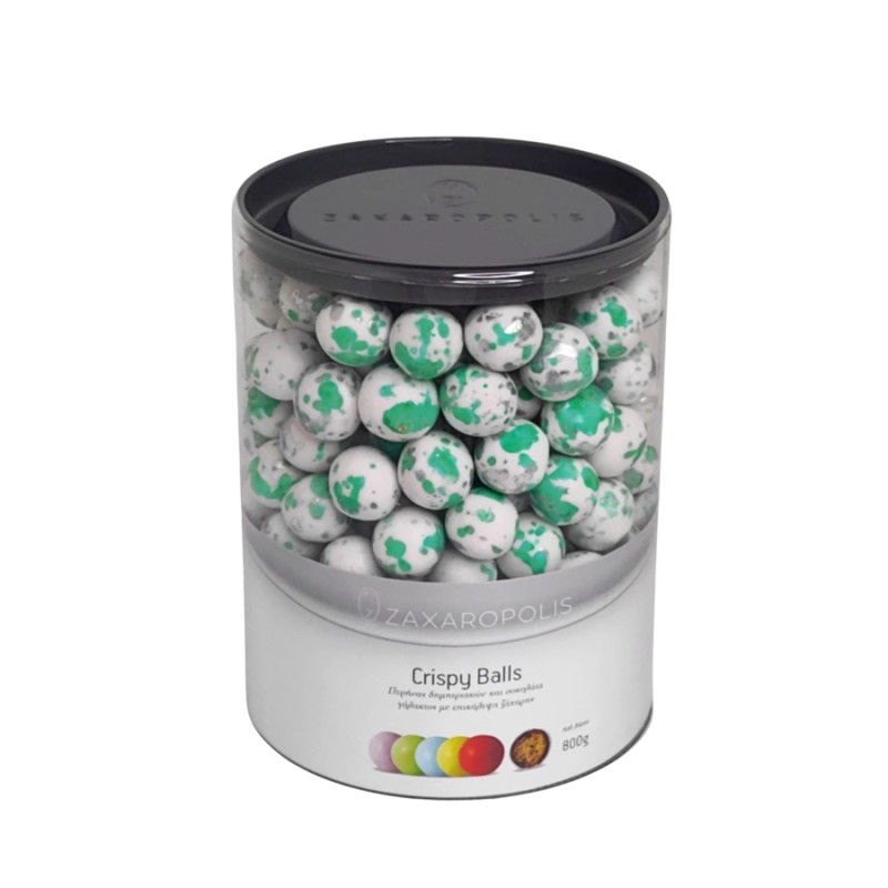 Κουφέτα Zaxaropolis - Crispy Μέντα Πιτσιλωτό (0,8kg.) ≈210τμχ.