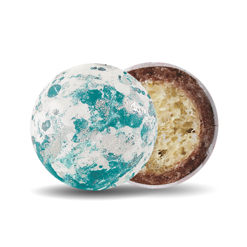 Κουφέτα Zaxaropolis - Crispy Τιρκουάζ Πιτσιλωτό (0,8kg.) ≈210τμχ.