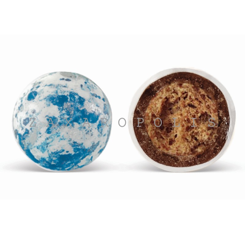 Κουφέτα Zaxaropolis - Crispy Μπλε Πιτσιλωτό (0,8kg.) ≈210τμχ.