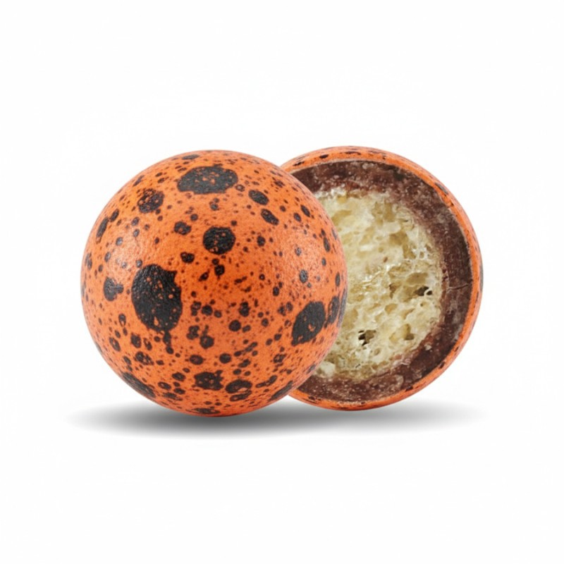 Κουφέτα Zaxaropolis - Crispy Πορτοκαλί Πιτσιλωτό (0,8kg.) ≈210τμχ.