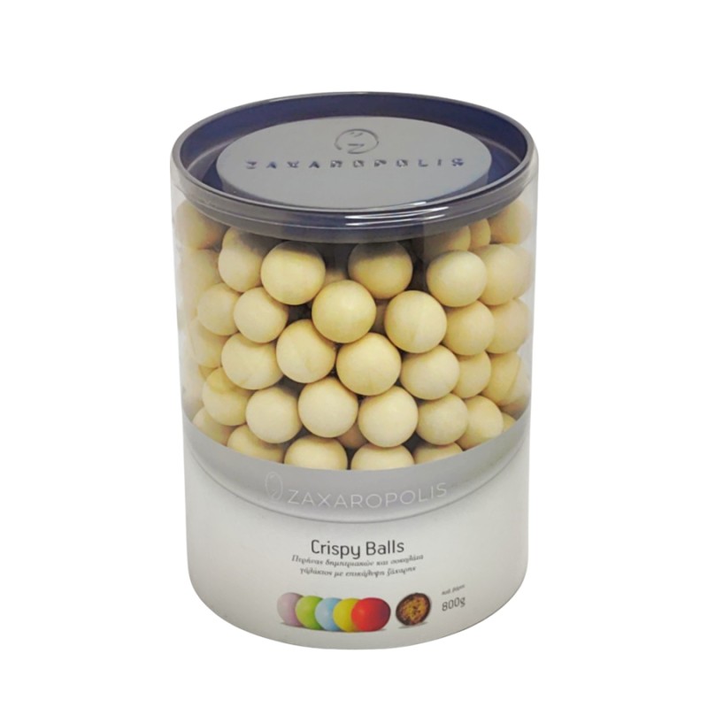 Κουφέτα Zaxaropolis - Crispy Μπεζ (0,8kg.) ≈210τμχ.