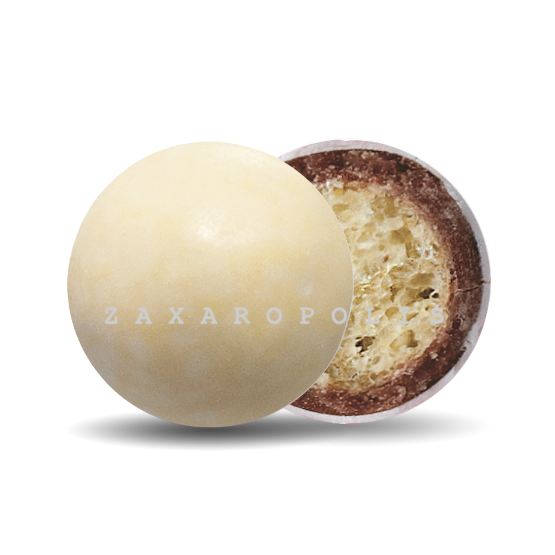 Κουφέτα Zaxaropolis - Crispy Μπεζ (0,8kg.) ≈210τμχ.