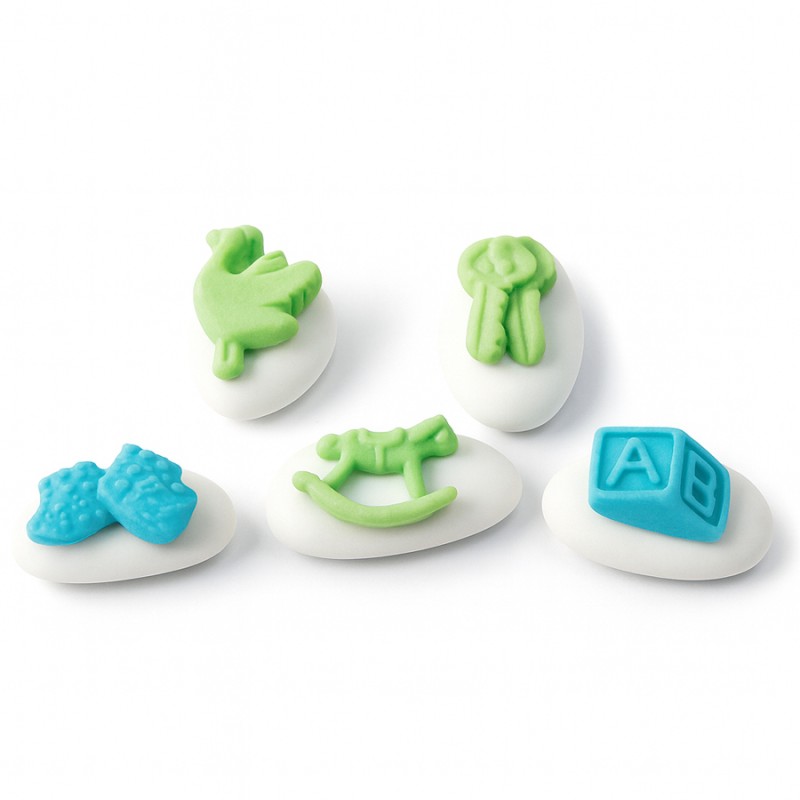 Κουφέτα Zaxaropolis - Διακοσμημένα Διάφορα Σχέδια (100τμχ.) 