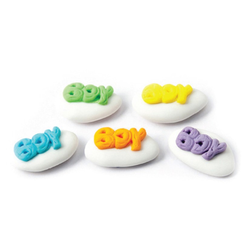 Κουφέτα Zaxaropolis - Διακοσμημένα "Boy" (100τμχ.)