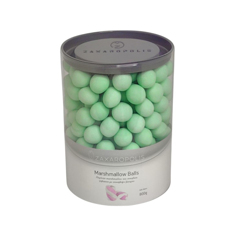 Marshmallow Balls Zaxaropolis - Μέντα Τσιχλόφουσκα (0,8kg.) ≈200τμχ.