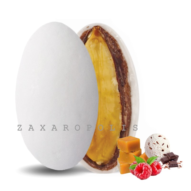 Κουφέτα Zaxaropolis - My Choco Mix Γεύσεων Λευκό (1kg.) ≈230τμχ.