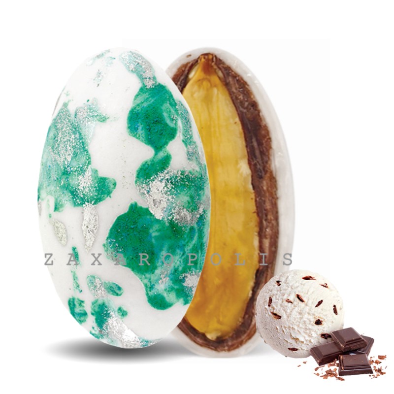 Κουφέτα Zaxaropolis - My Choco Stracciatella Μέντα Πιτσιλωτό (1kg.) ≈230τμχ.