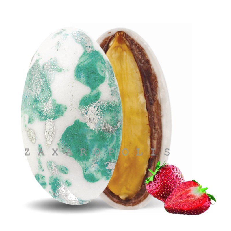 Κουφέτα Zaxaropolis - My Choco Φράουλα Βεραμάν Πιτσιλωτό (1kg.) ≈230τμχ.
