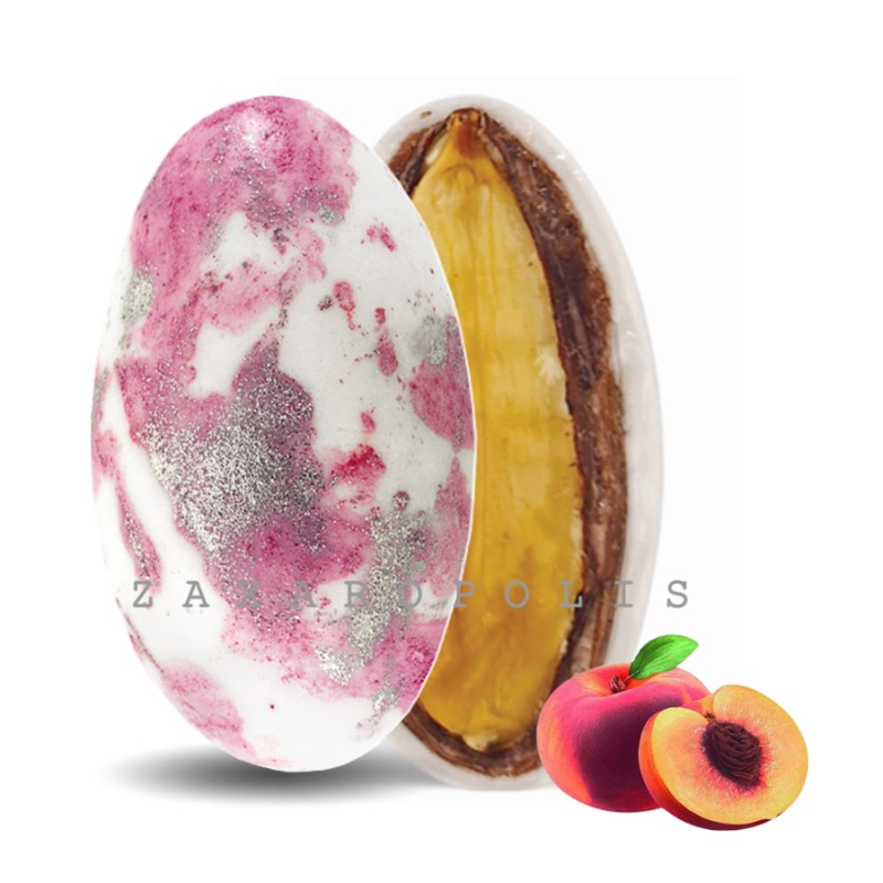 Κουφέτα Zaxaropolis - My Choco Ροδάκινο Ροζ Πιτσιλωτό (1kg.) ≈230τμχ.