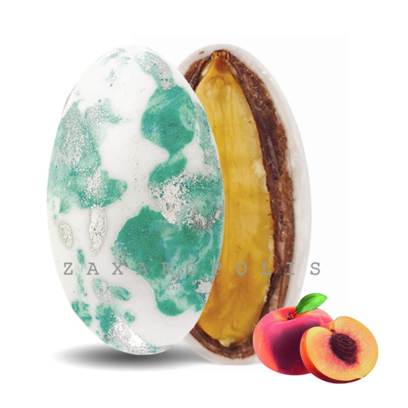 Κουφέτα Zaxaropolis - My Choco Ροδάκινο Βεραμάν Πιτσιλωτό (1kg.) ≈230τμχ.