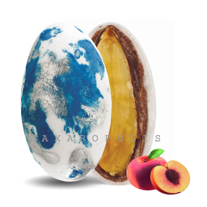 Κουφέτα Zaxaropolis - My Choco Ροδάκινο Μπλε Πιτσιλωτό (1kg.) ≈230τμχ.