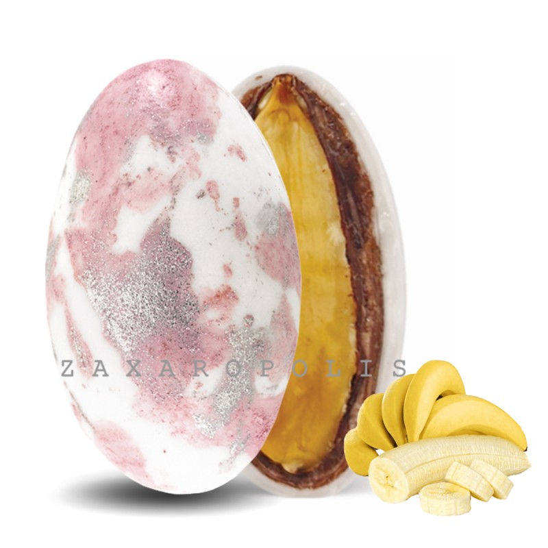 Κουφέτα Zaxaropolis - My Choco Μπανάνα Σάπιο Μήλο Πιτσιλωτό (1kg.) ≈230τμχ.