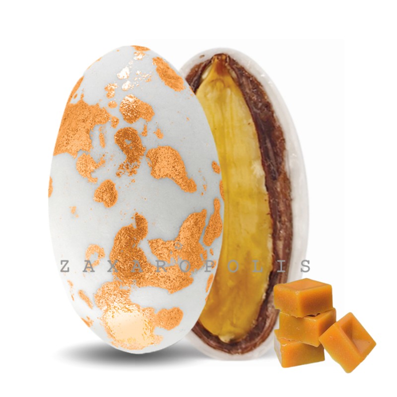 Κουφέτα Zaxaropolis - My Choco Καραμέλα Ροζ Χρυσό Πιτσιλωτό (1kg.) ≈230τμχ.