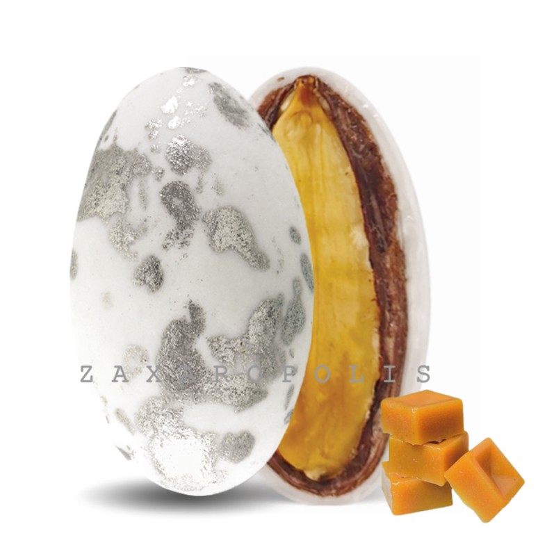 Κουφέτα Zaxaropolis - My Choco Καραμέλα Ασημί Πιτσιλωτό (1kg.) ≈230τμχ.