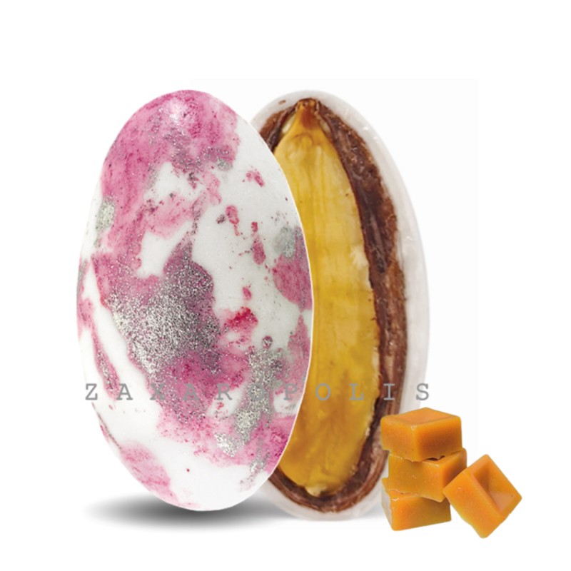 Κουφέτα Zaxaropolis - My Choco Καραμέλα Ροζ Πιτσιλωτό (1kg.) ≈230τμχ.
