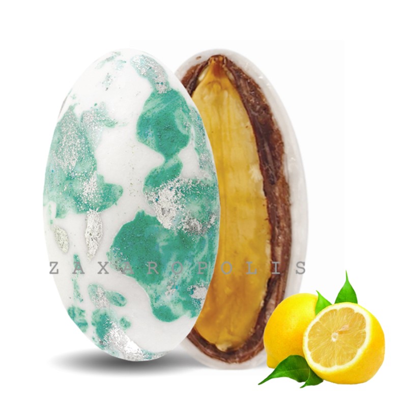 Κουφέτα Zaxaropolis - My Choco Λεμόνι Βεραμάν Πιτσιλωτό (1kg.) ≈230τμχ.